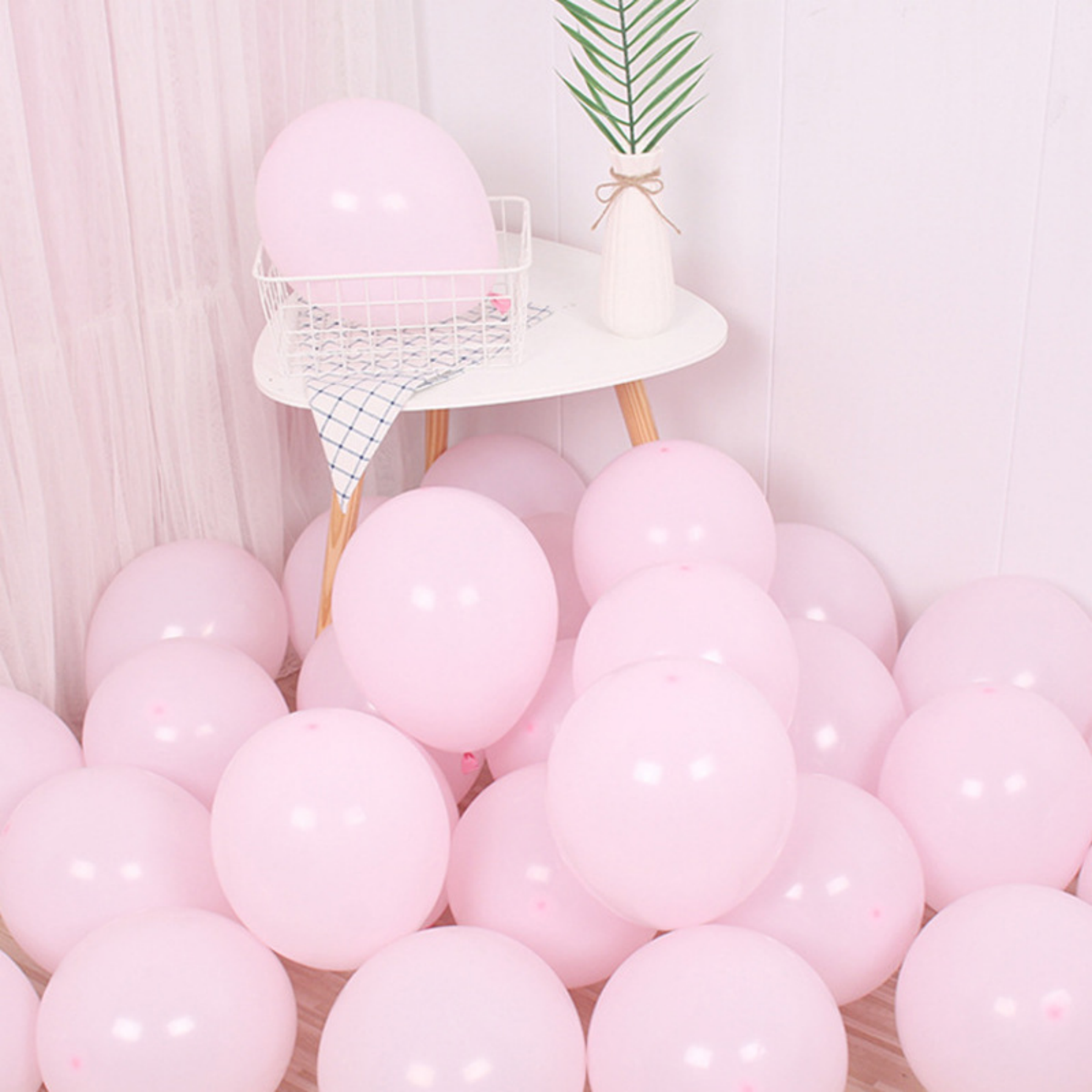 Pastel Colorful Latex Party Balloons 100 Pack 10 Inches 9