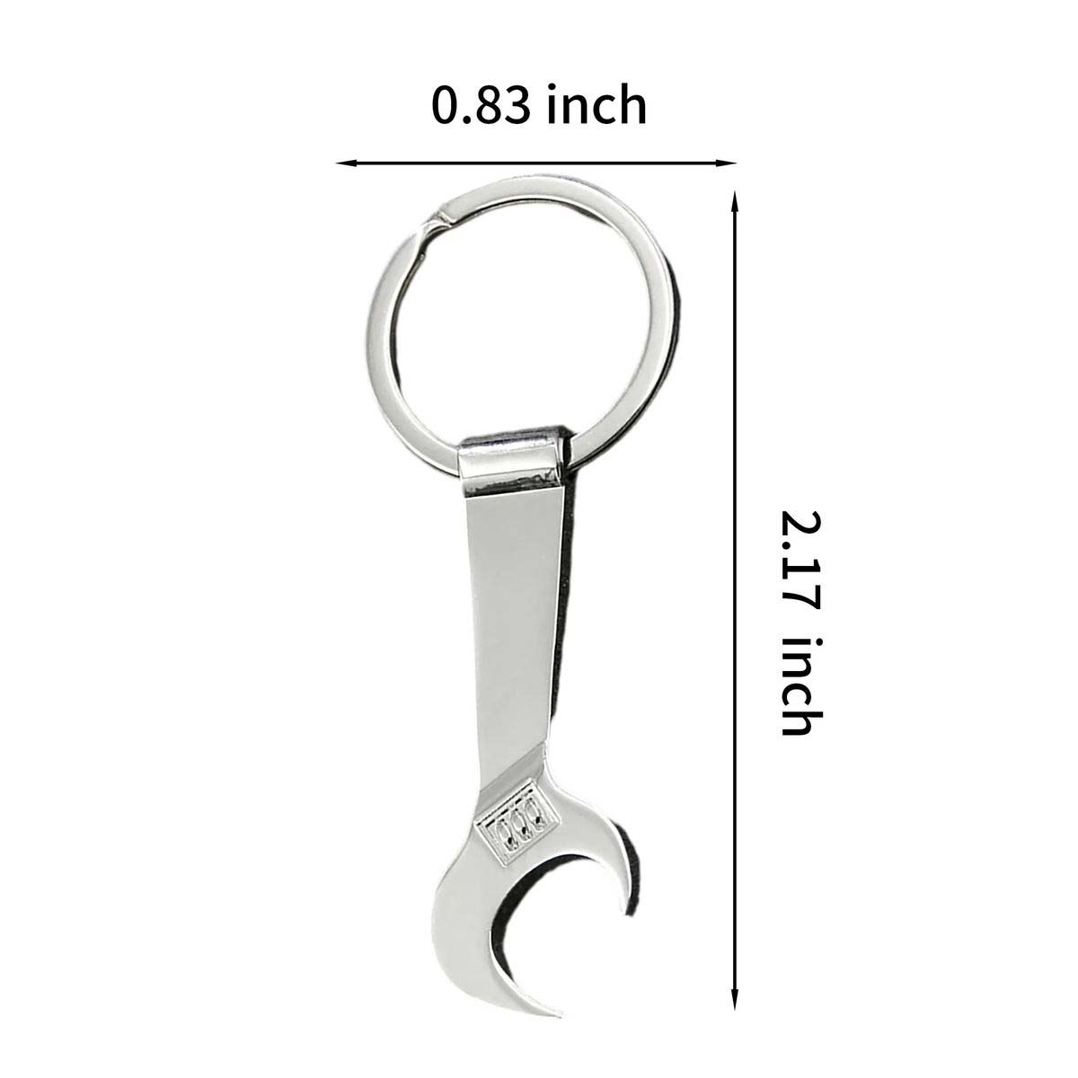 Mini Wrench Style Bottle Opener Made of Metal 2