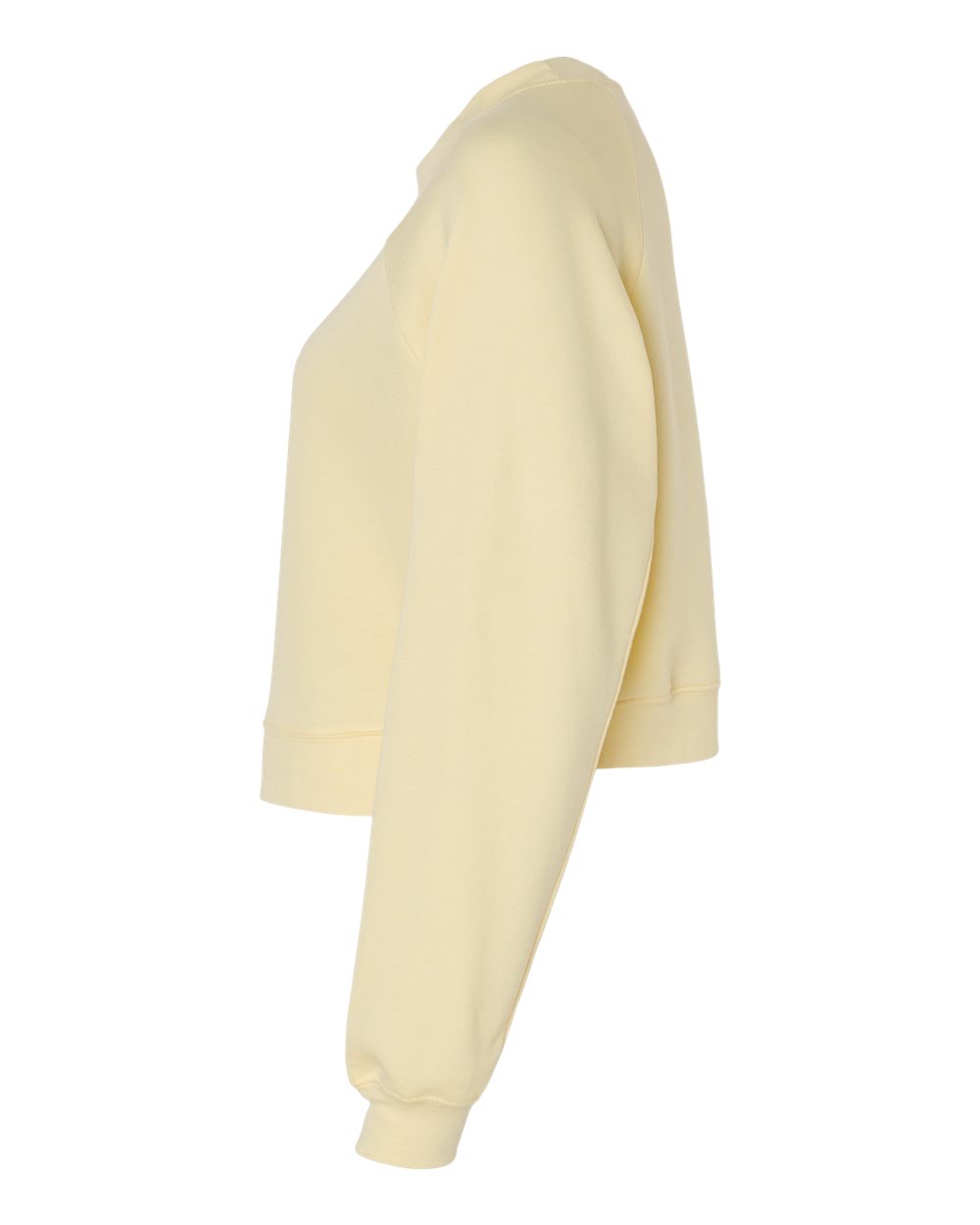 Women's Crop Raglan Crewneck Sweatshirt - 7505 3