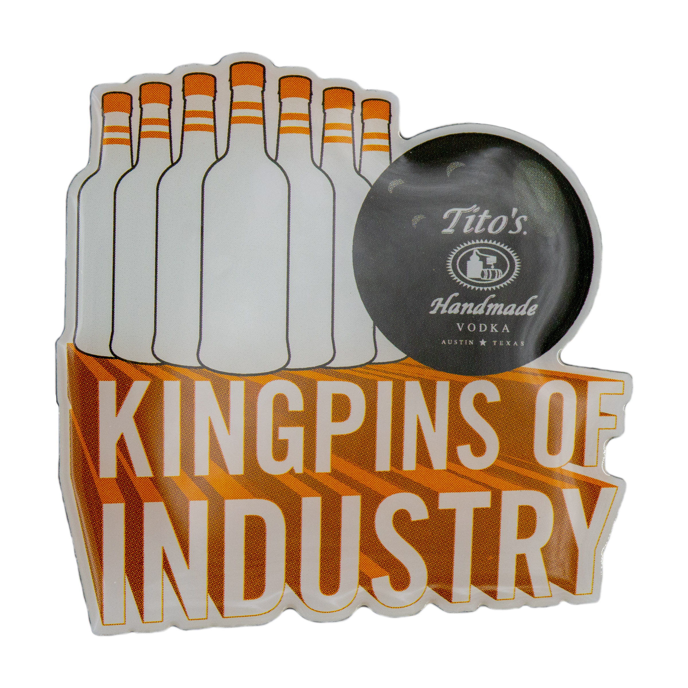 Custom Litho Full Color Print Lapel Pins (1") 3