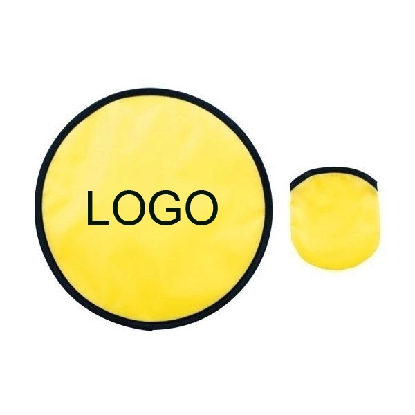 Full Color Collapsible Flying Disc with Pouch 4