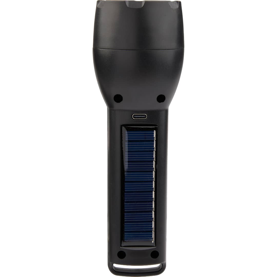 Solar Powered Rechargeable COB Flashlight 82