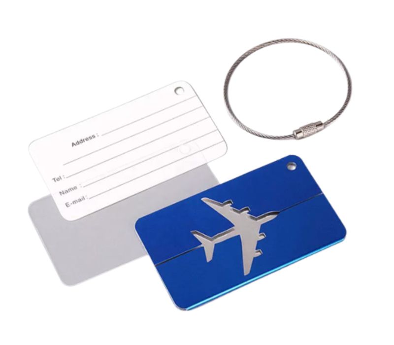 Aluminum Luggage Tag 3