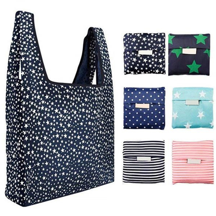 Foldable Shopping Portable Environmental Bag reduce waste 2
