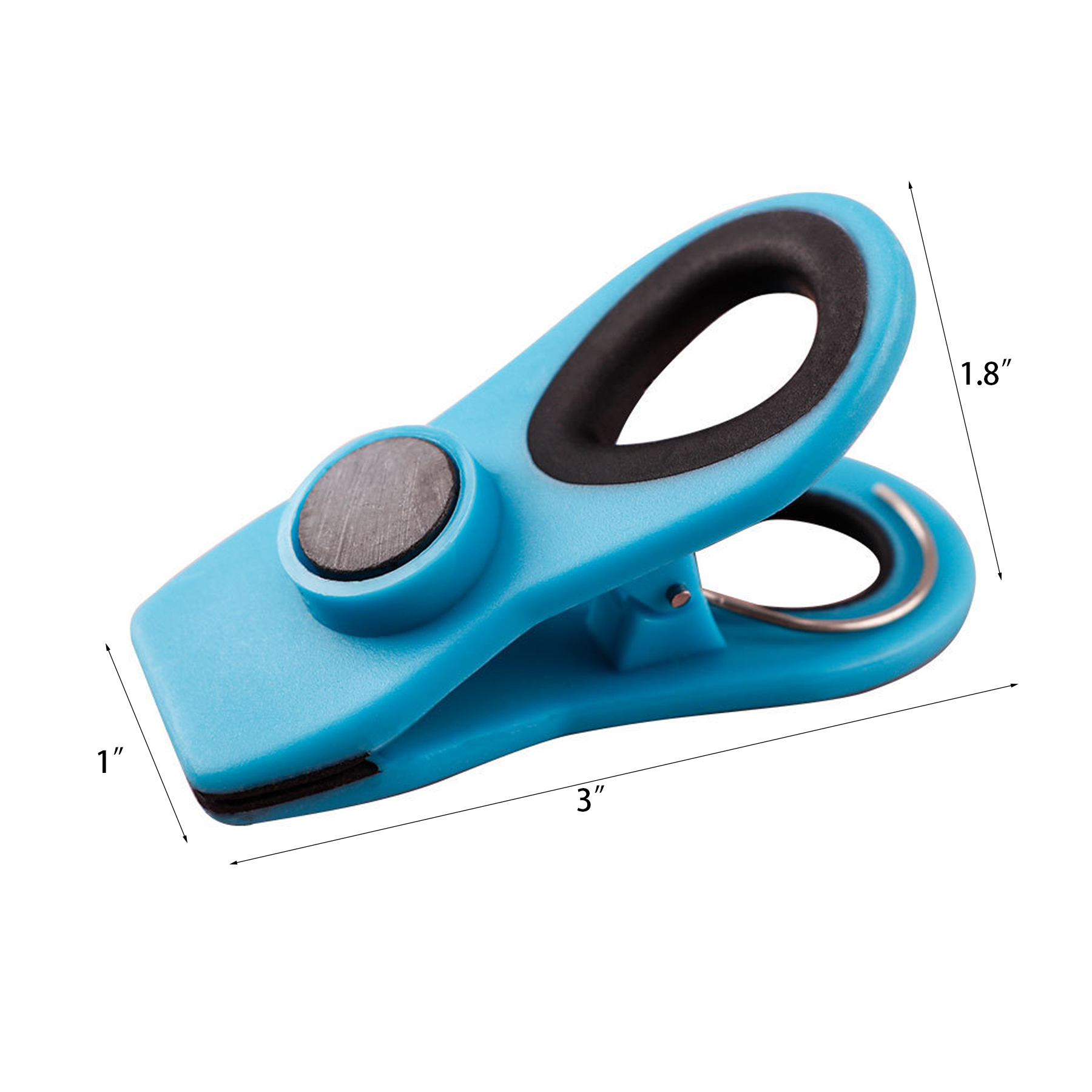 Plastic Sealing Magnetic Fridge Clip 3