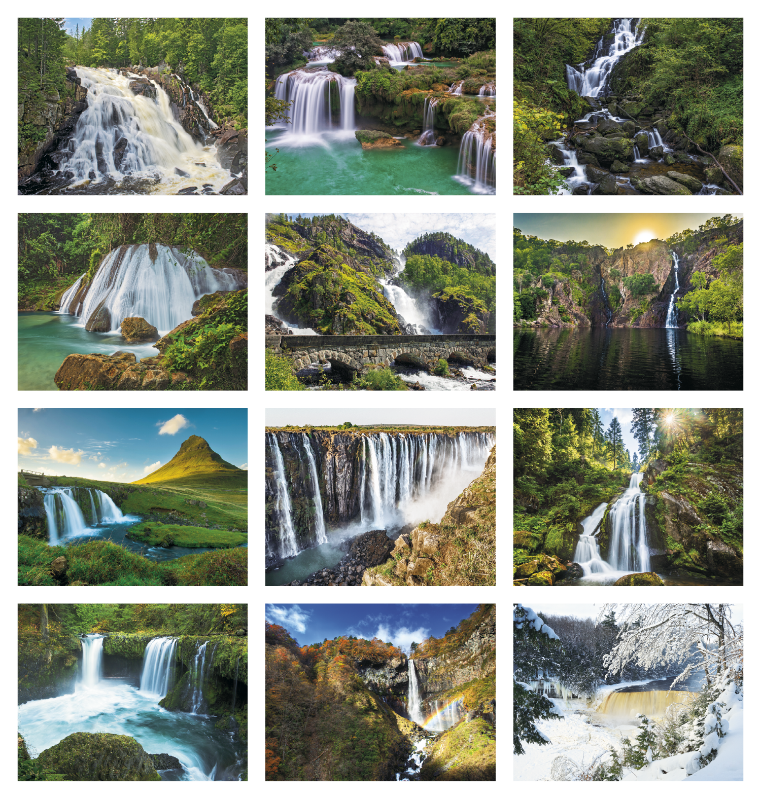 Triumph® Calendars Waterfalls Calendar 34