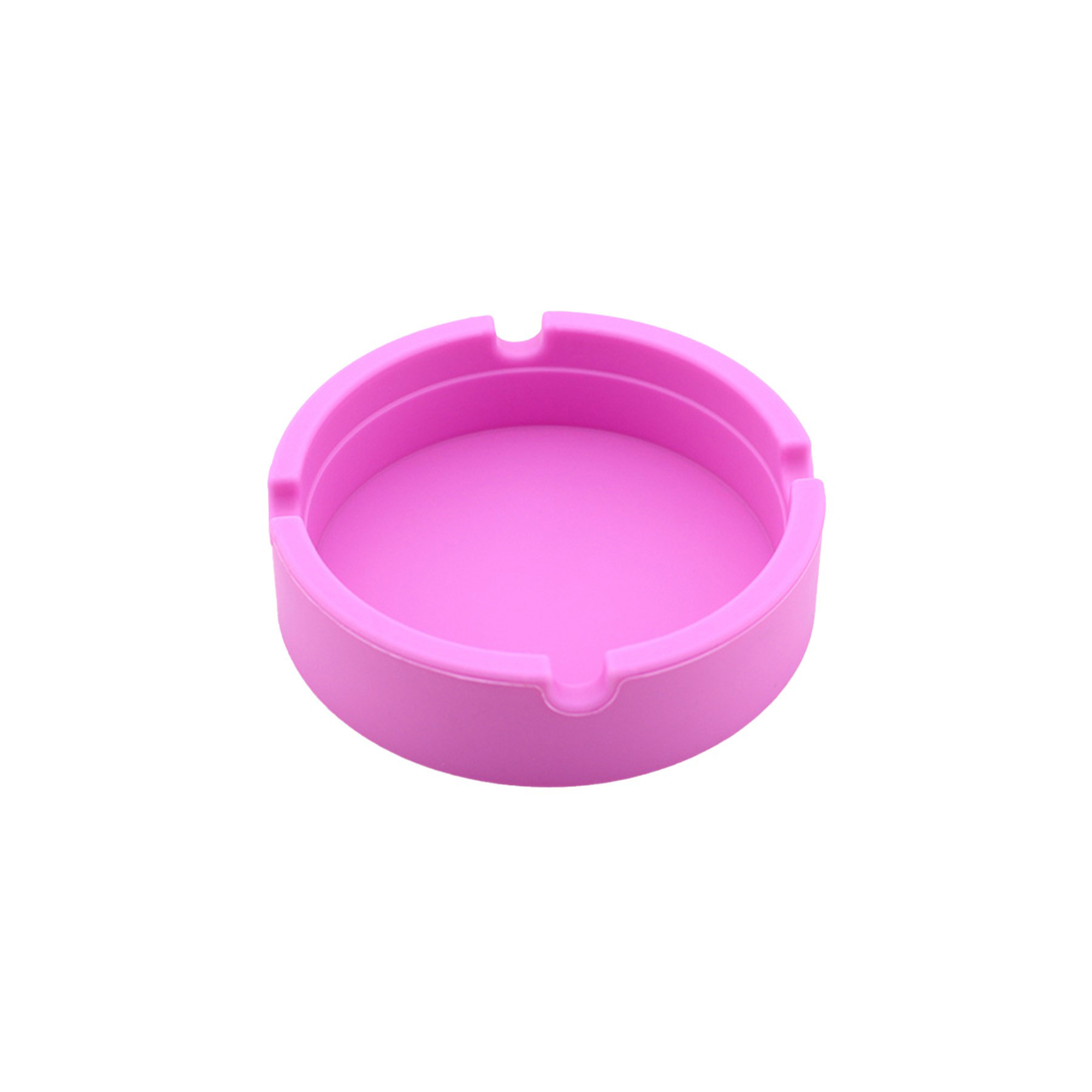 Round Silicone Ashtray For Cigarettes 6