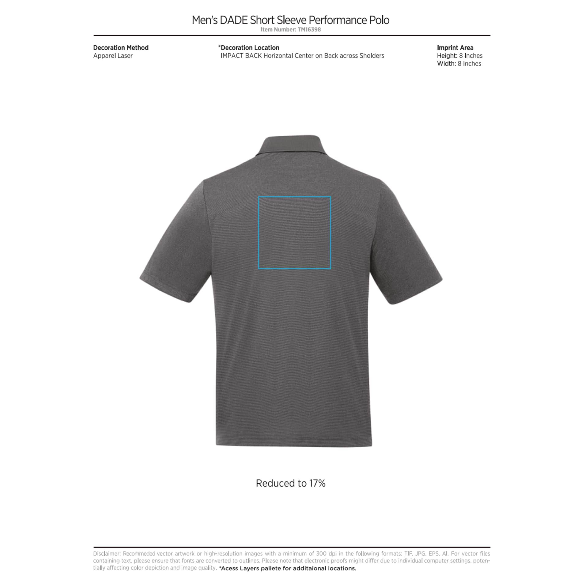 Men's DADE Short Sleeve Polo 216