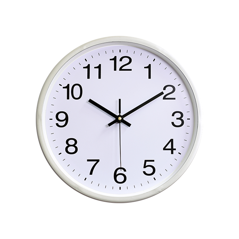 12 inch Round Wall Clock 6