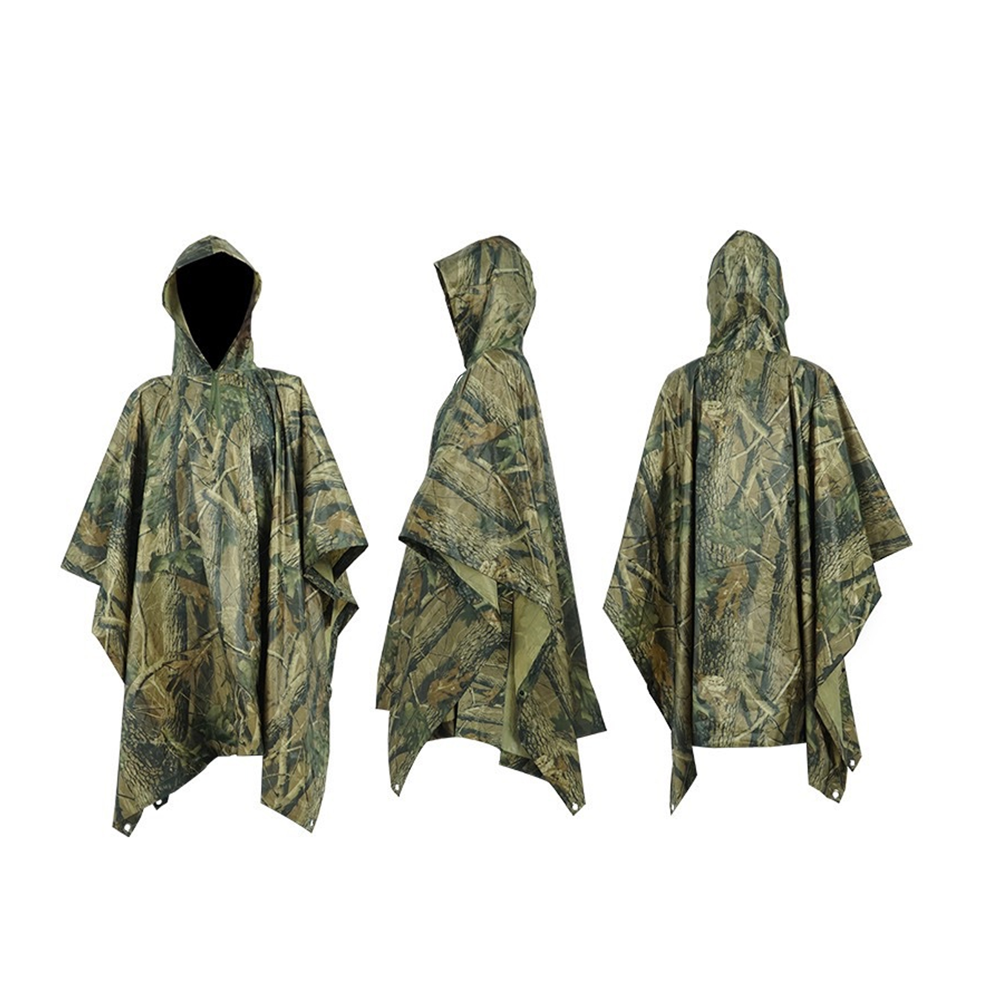 MOQ 50 PCS Durable Multifunctional Camping Raincoat 3