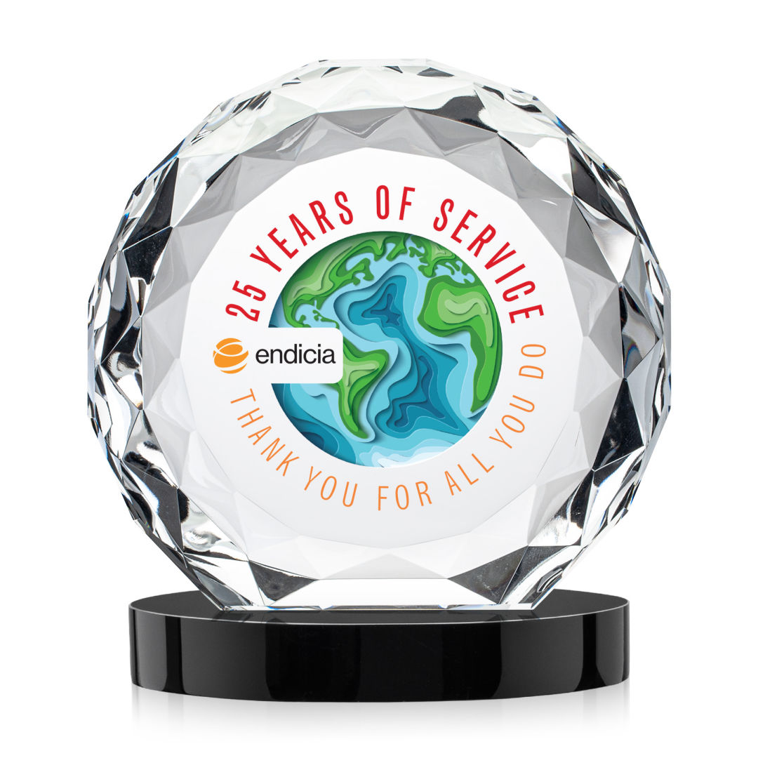 Seville VividPrint™ Award on Alberton Base - Black 18