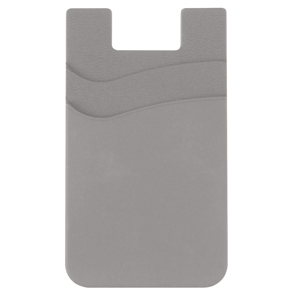 Dual Pocket Silicone Phone Wallet 1