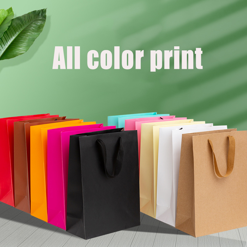 Recyclable Paper Grocery Shopping Bag 2