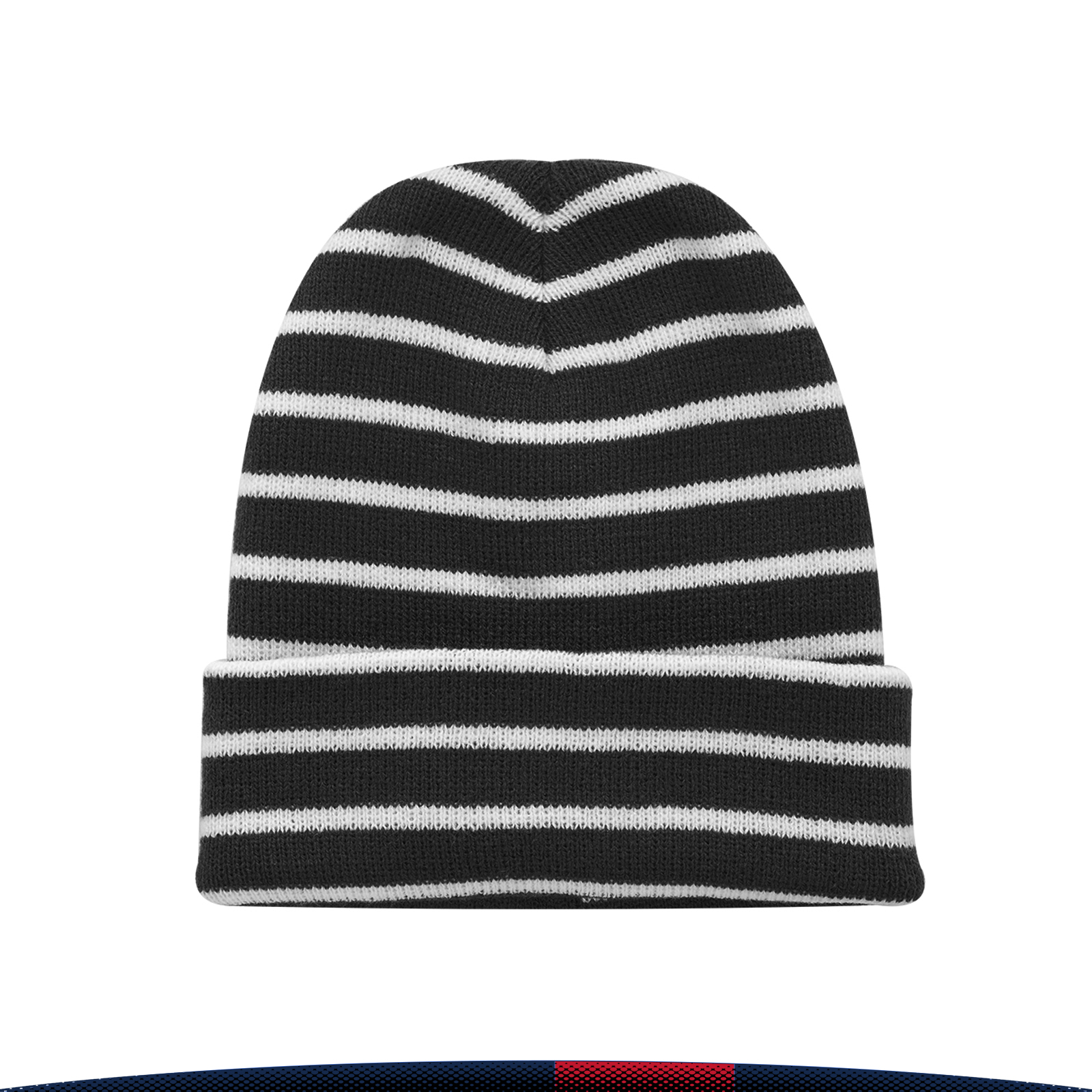 Cabou Striped Knitted Beanies 4
