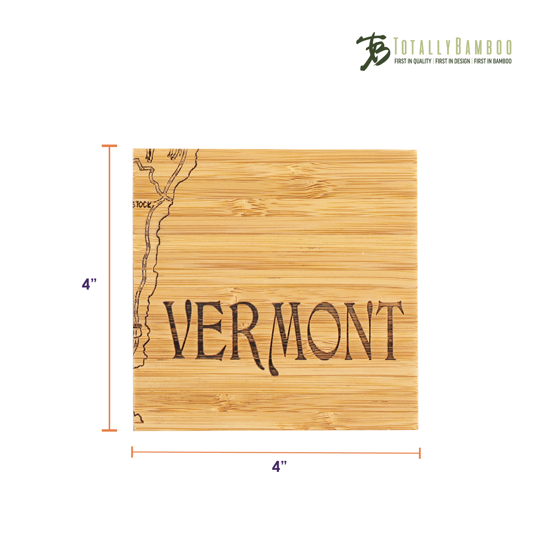 Vermont Puzzle Coaster Set 9