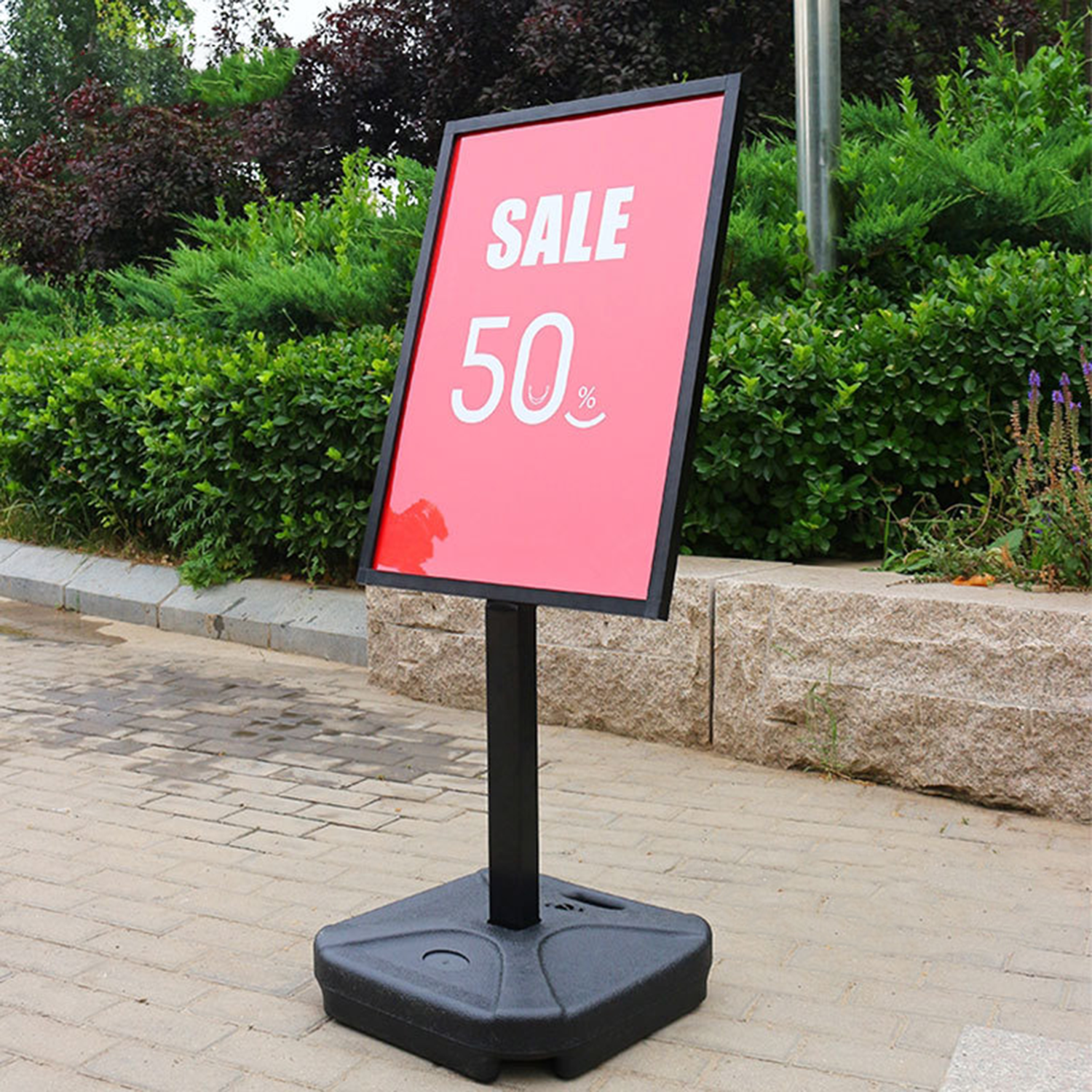 Water Injection Base Supermarket Advertising Sign 3