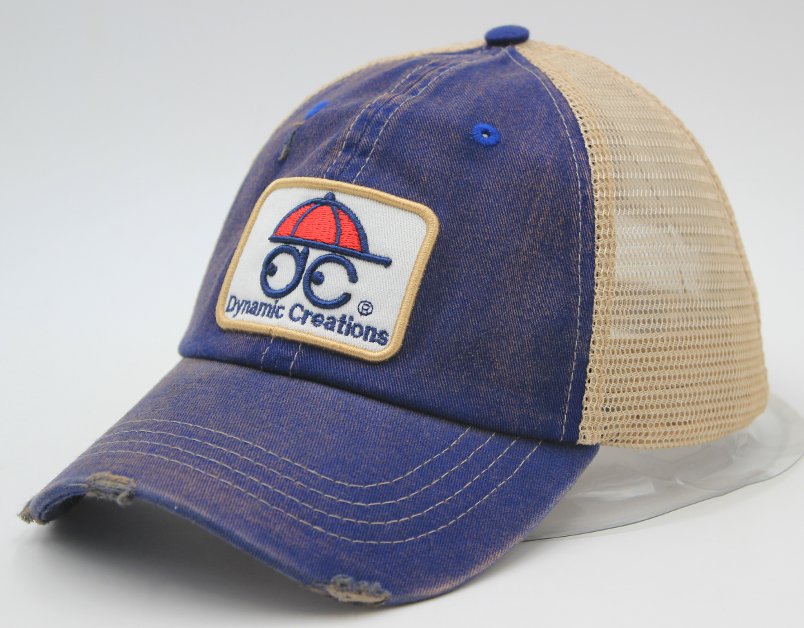 Trucker ca6 Panel Washed Pigment Dyed Soft Mesh Back