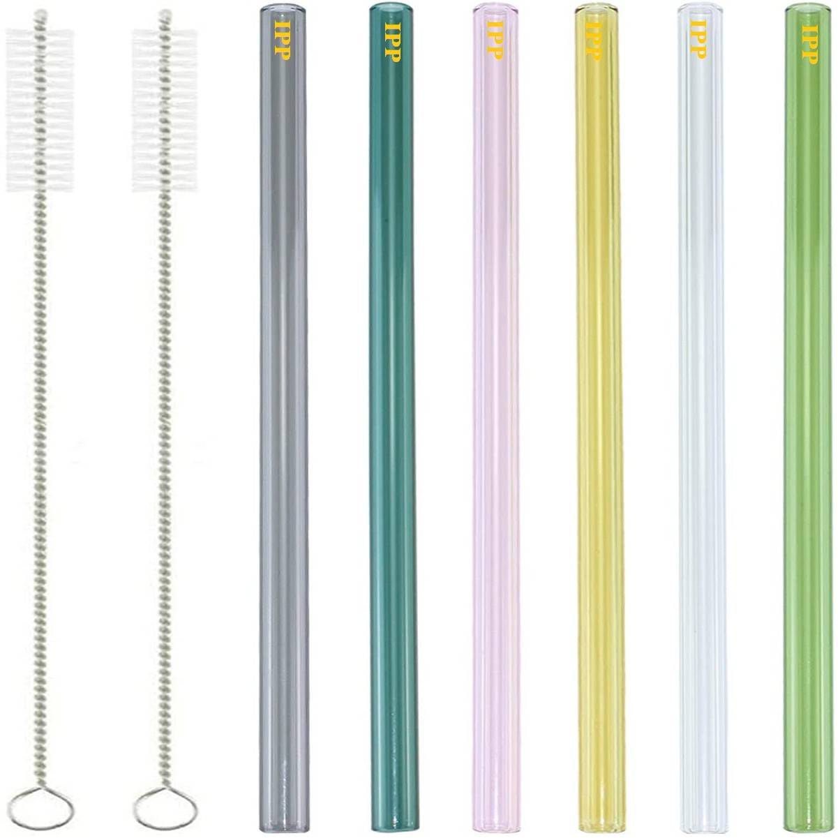 Colorful PP Straws Set 4