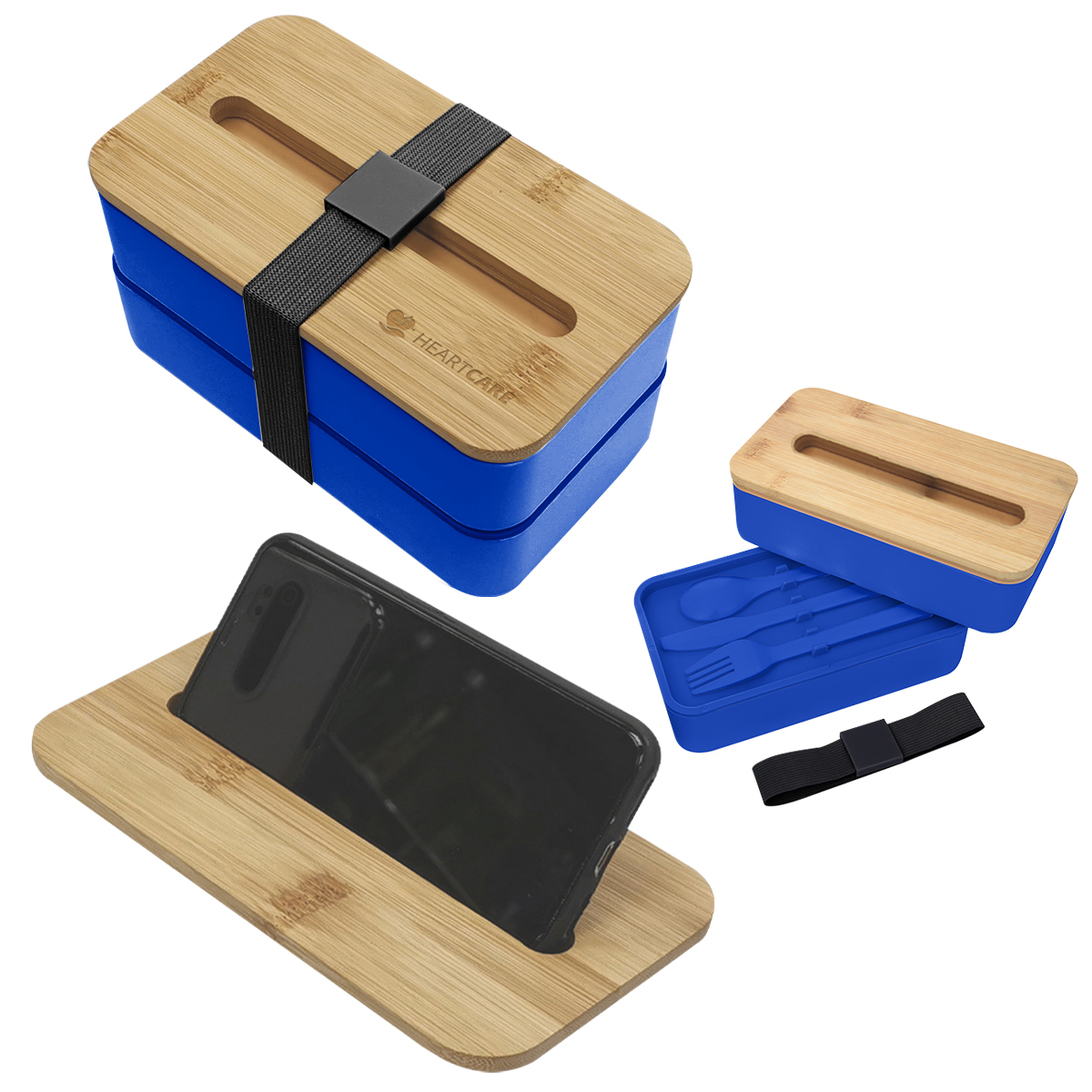 Stackable Bento Box With Phone Stand 11