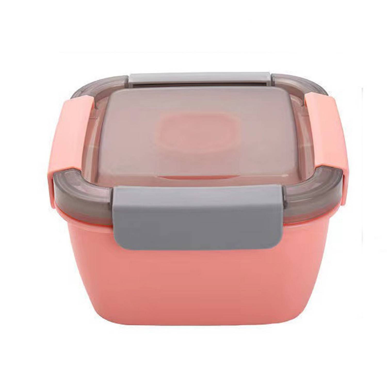 1.5L PP Portable Lunch Box w/ Double Compartments 3