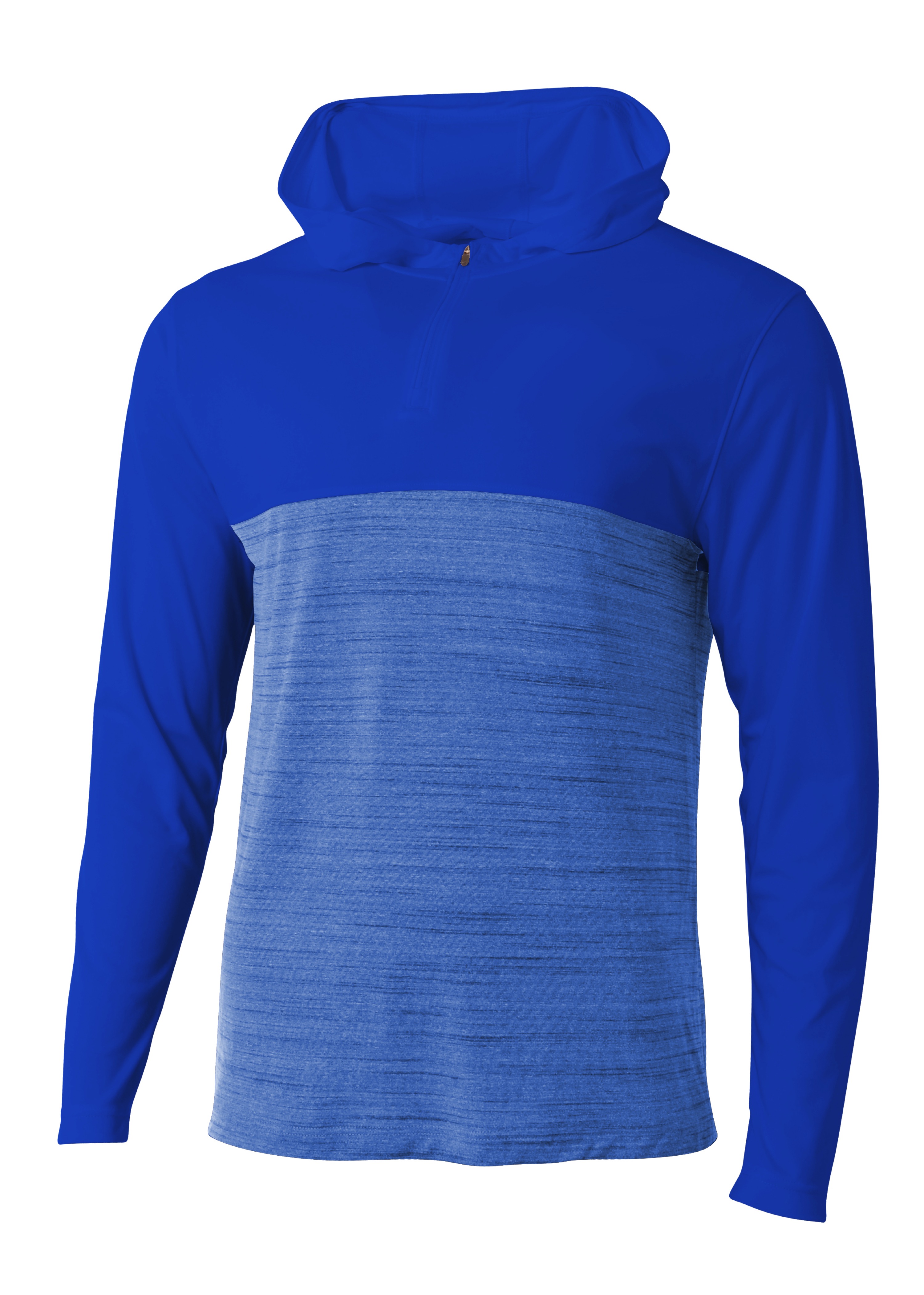 A4 Slate Quarter Zip Hoodie 7