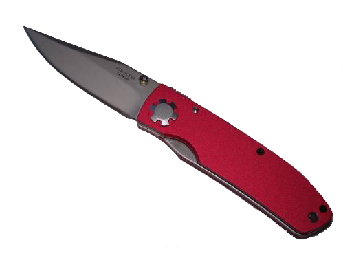 *CLOSEOUT* Lockback Knife in Burgundy 1