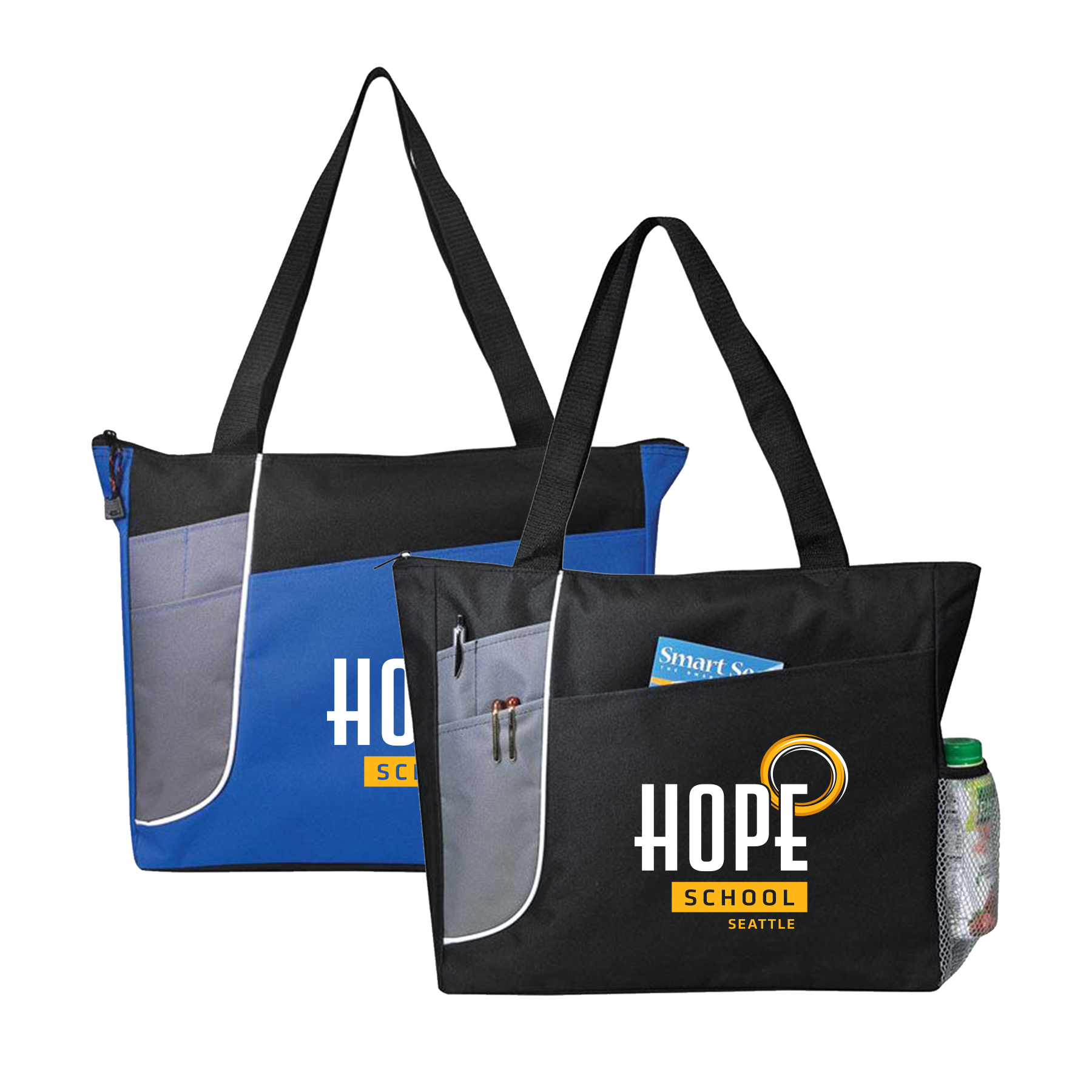 600D Poly Zippered Tote Bag 5