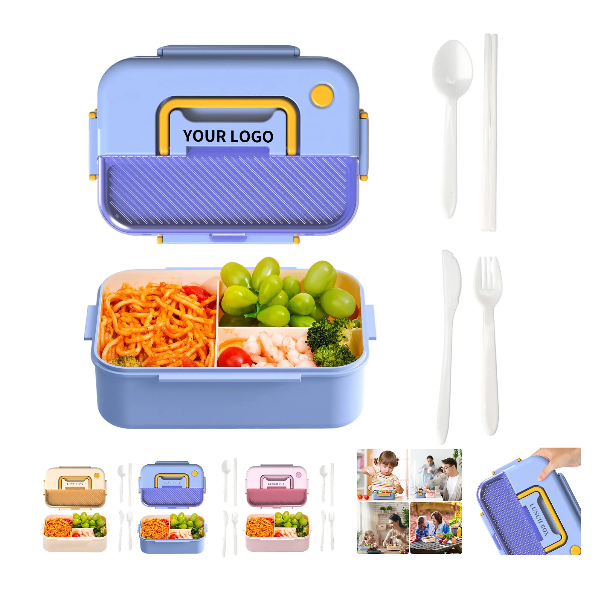 Plastic Lunch Box 5