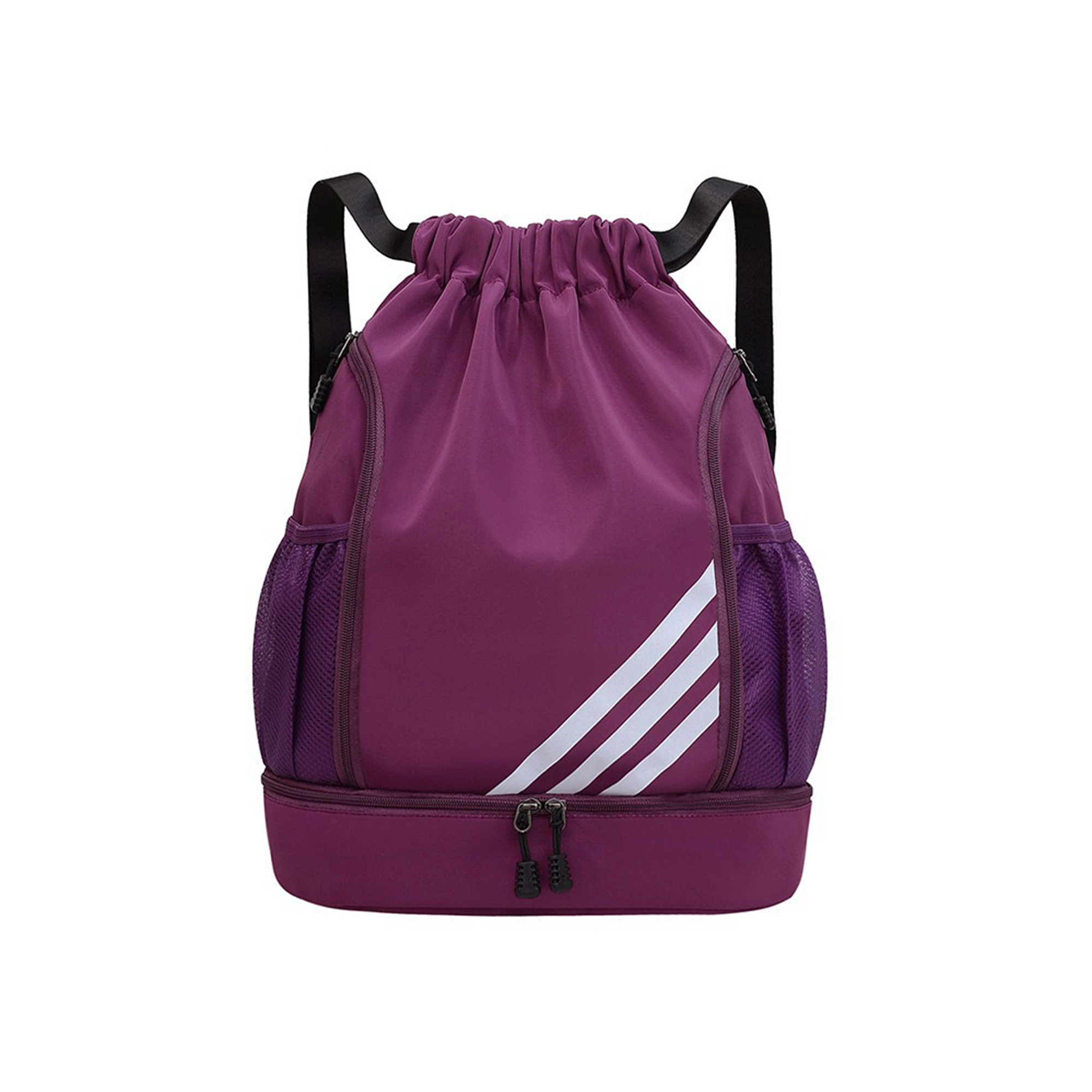 Water Resistant Drawstring Daypack 13" Length X 6" Width X 18" Height 6
