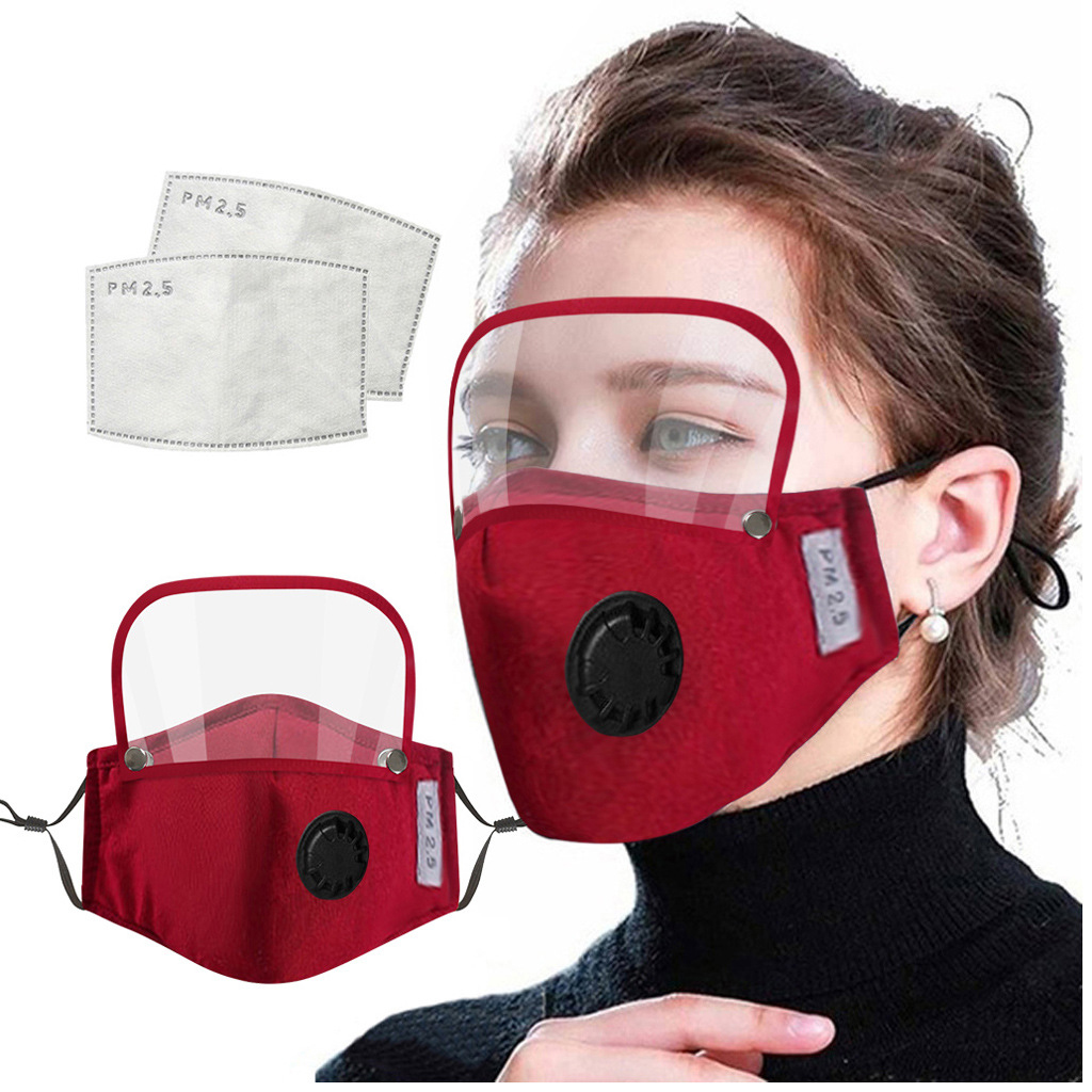 Reusable Washable Mask With Detachable Goggles 2