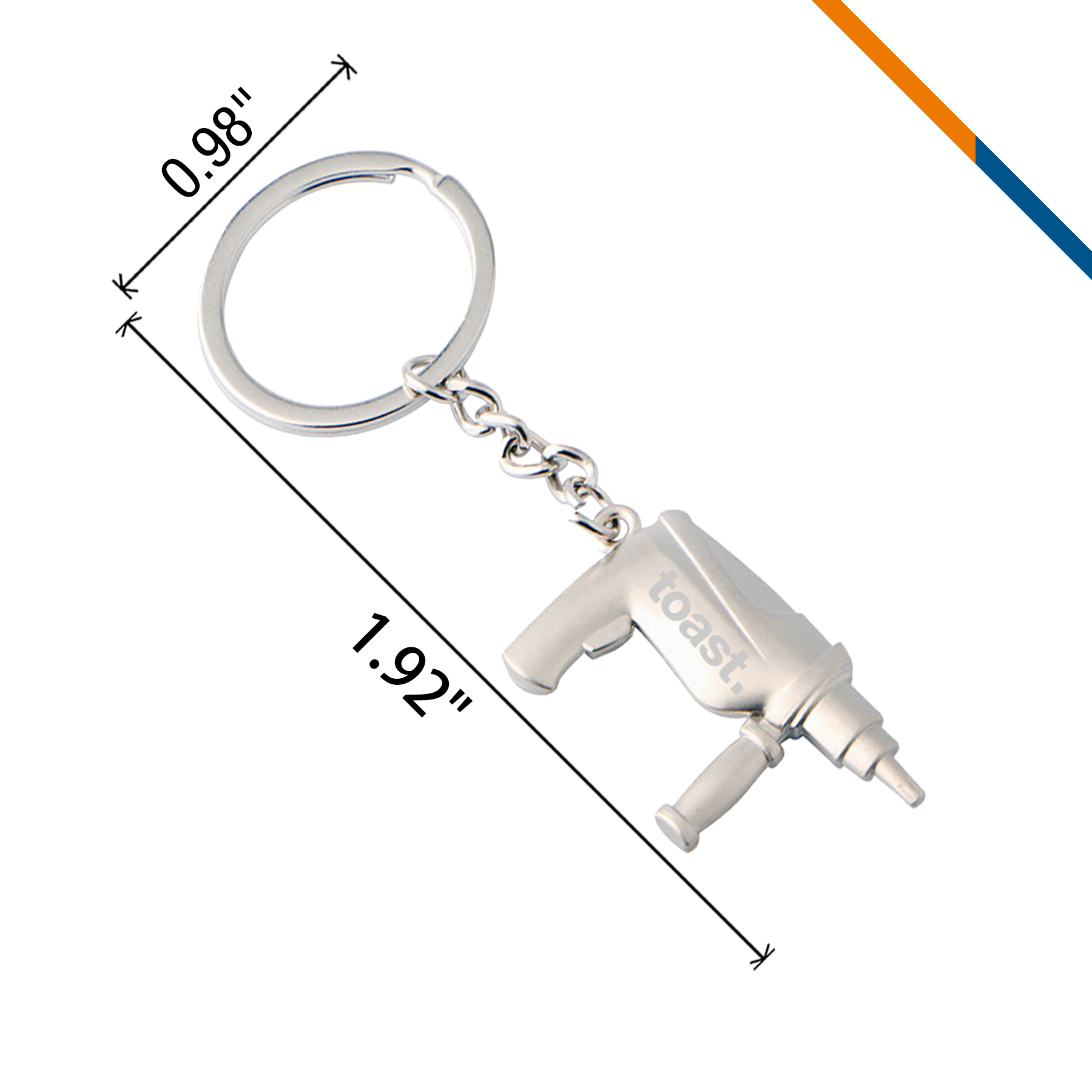 Mini Electric Drill Key Ring 3