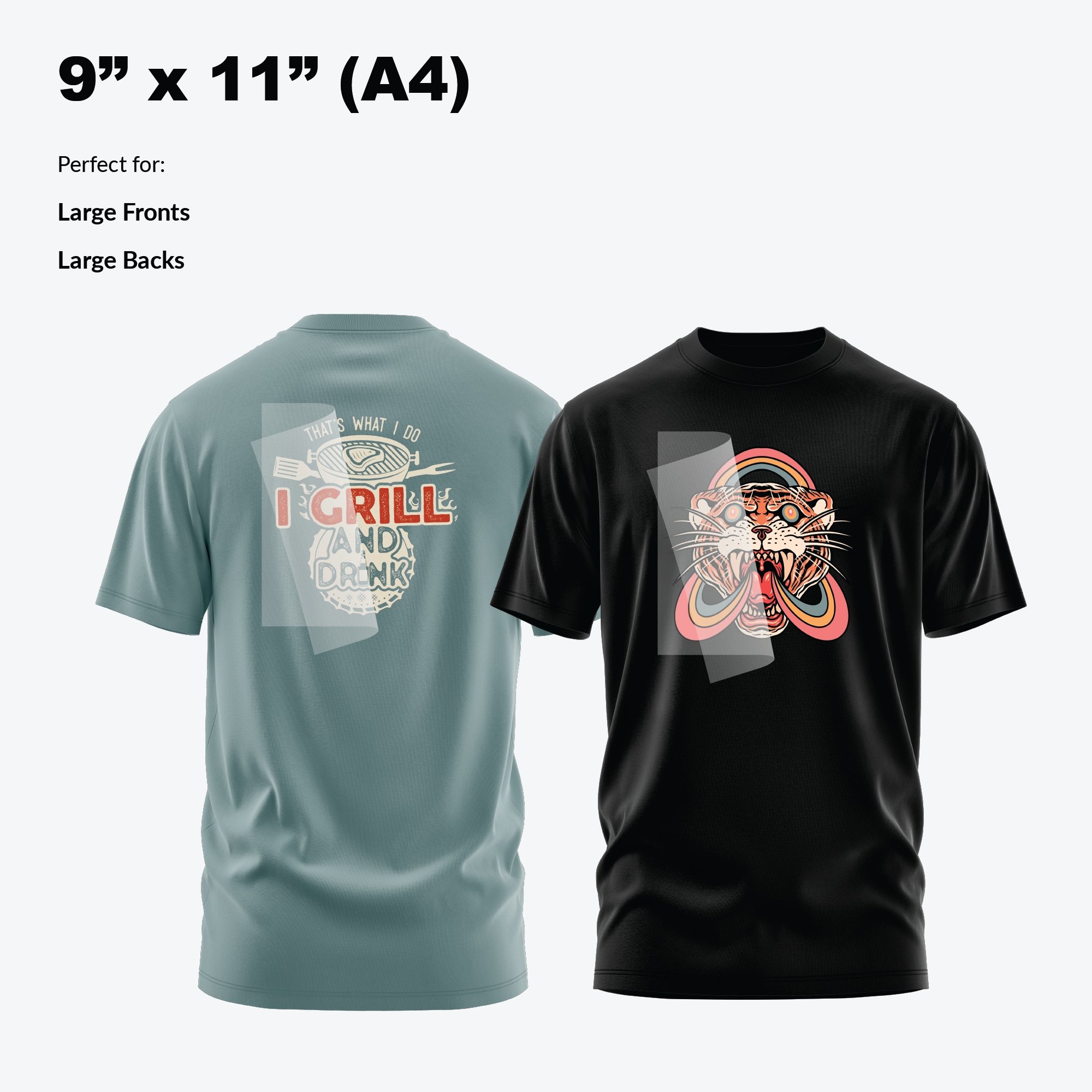 Quality Direct to Film Transfers by Size 4