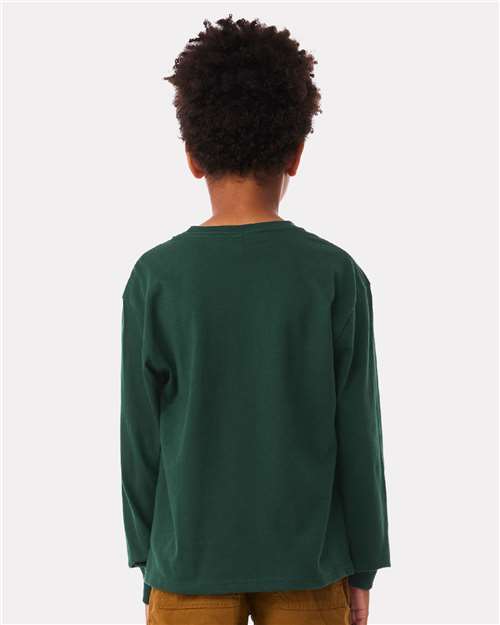 Youth 6oz. Heavyweight Long Sleeve Tee - 3511Y 82