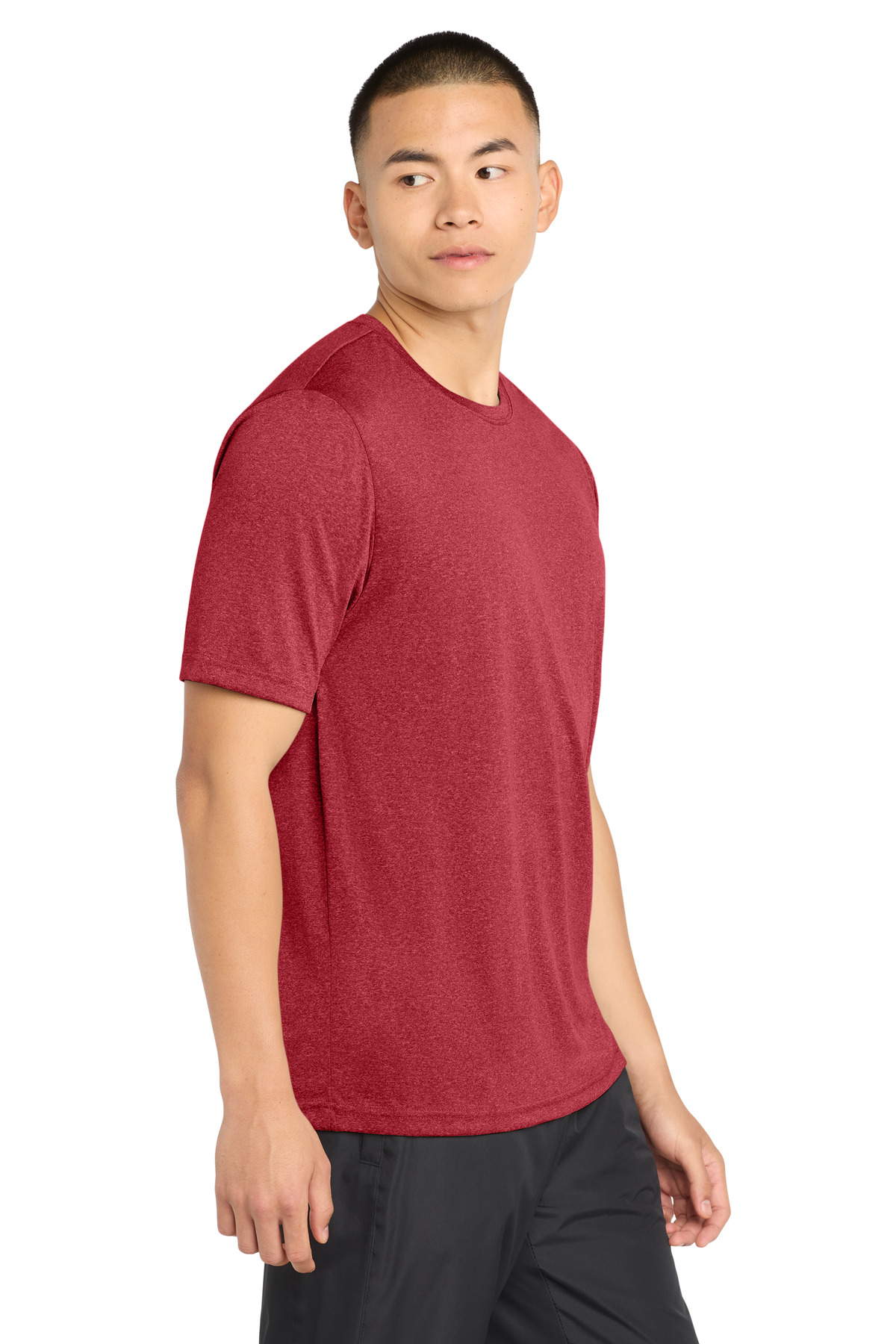 Sport-Tek Tall Heather Contender Tee. TST360 1