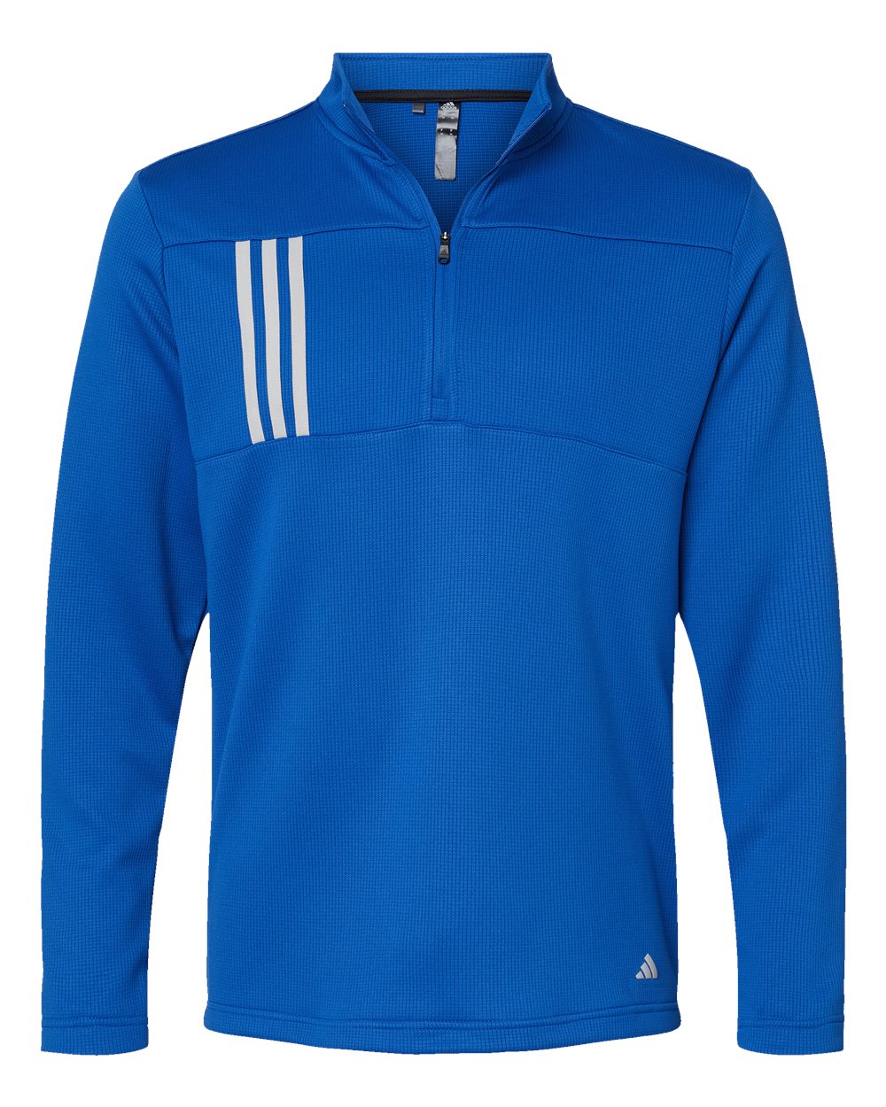 Men's 3-Stripes Double-Knit Quarter-Zip Pullover - A482 41