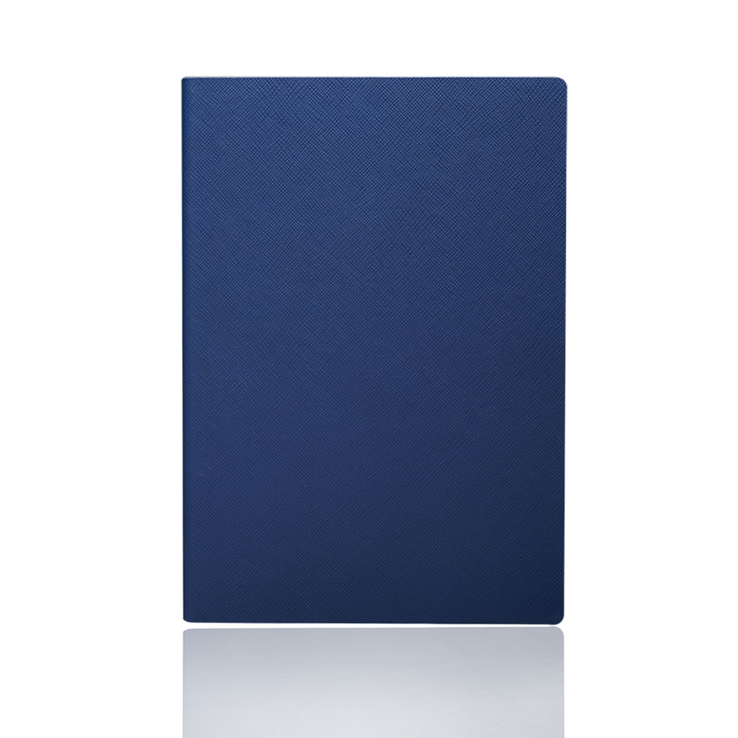 Softcover Notebook w/ Custom Imprint & Woven Fabric Bookmark