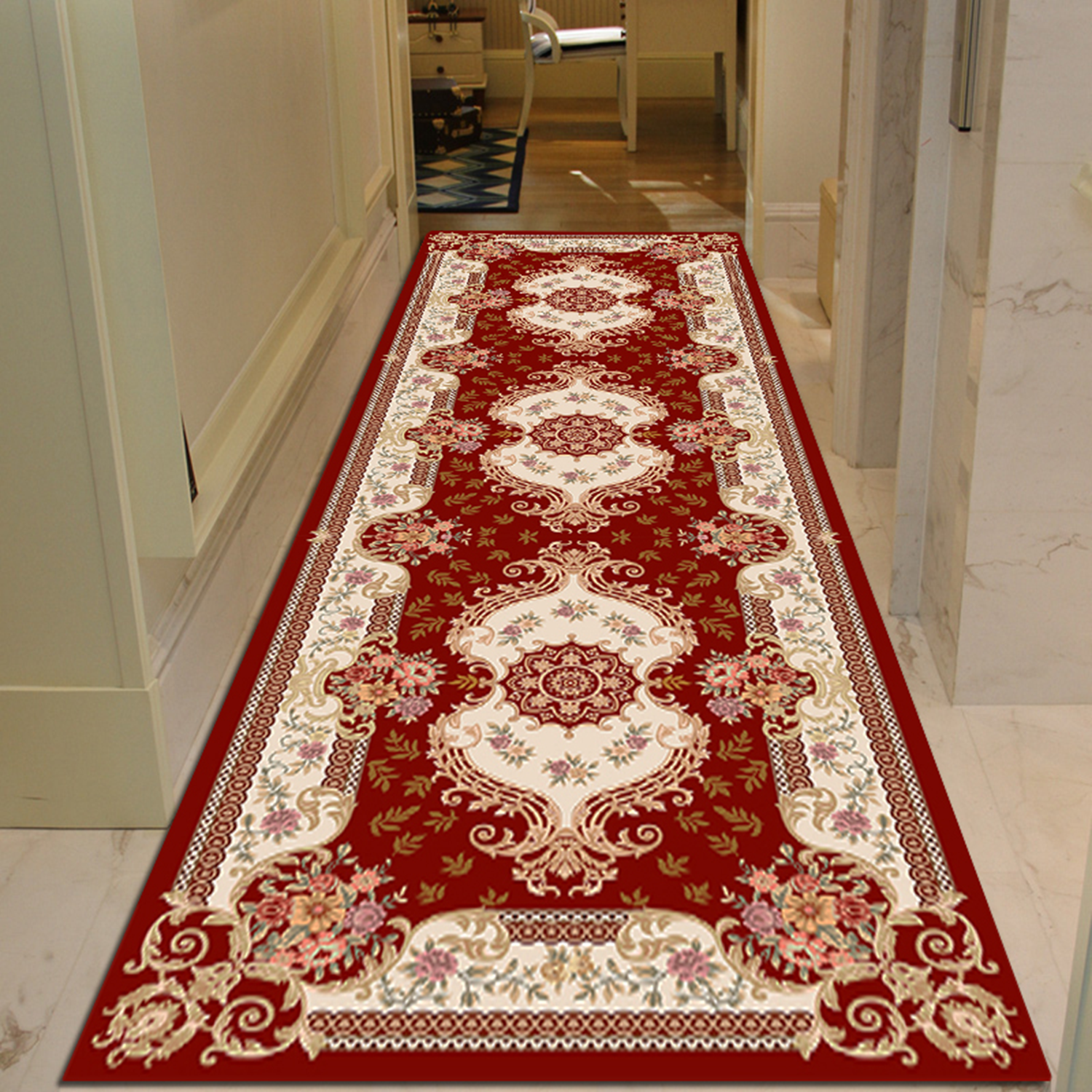 Vintage Boho Persian Runner Rug 5