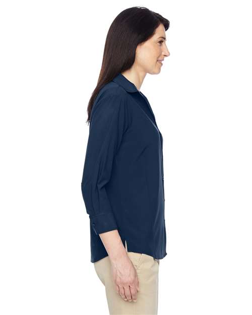 Women's Paradise Three-Quarter Pullover Sleeve Performance Shirt - M610W 11