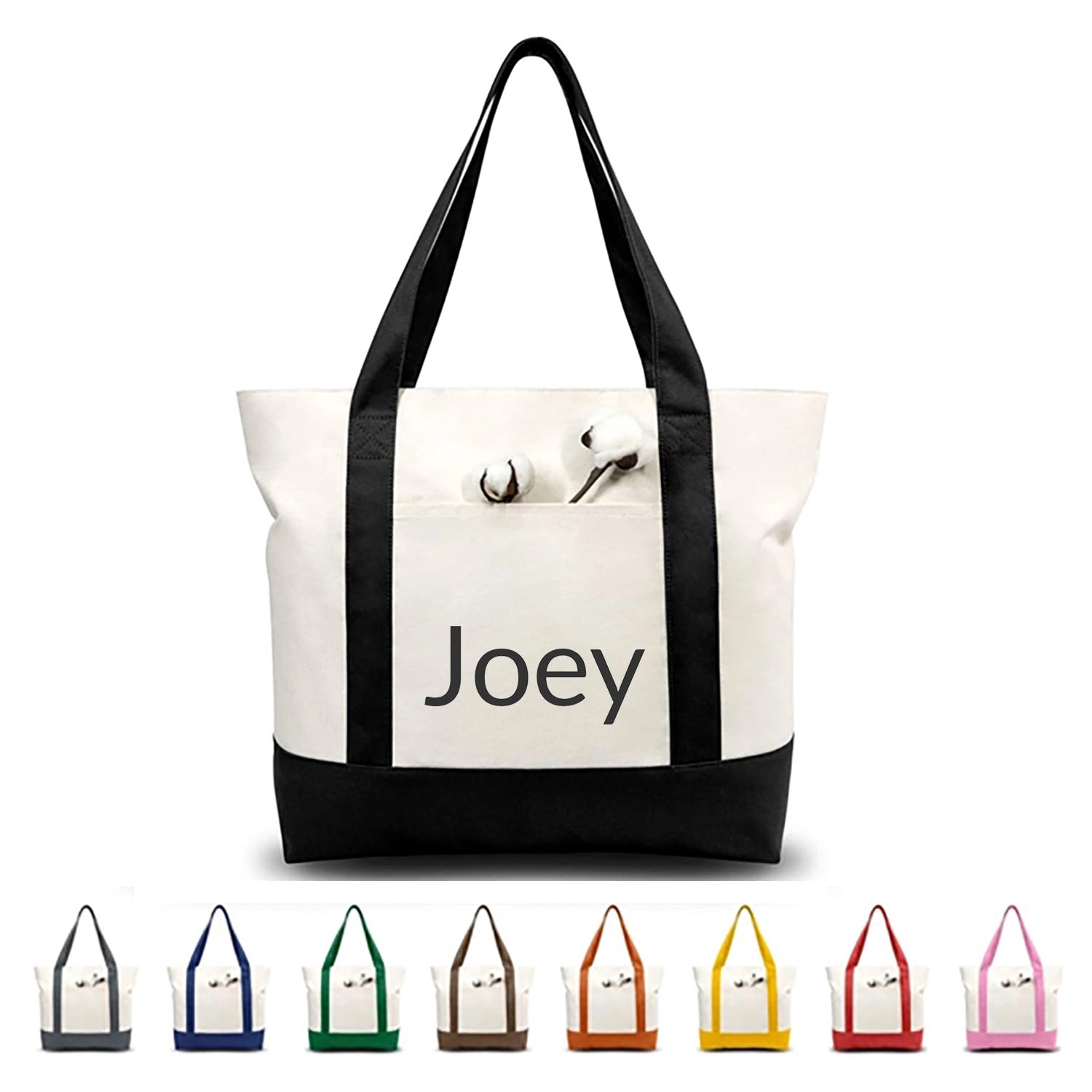 Canvas Tote Bag, custom tote bag with logo imprint 1