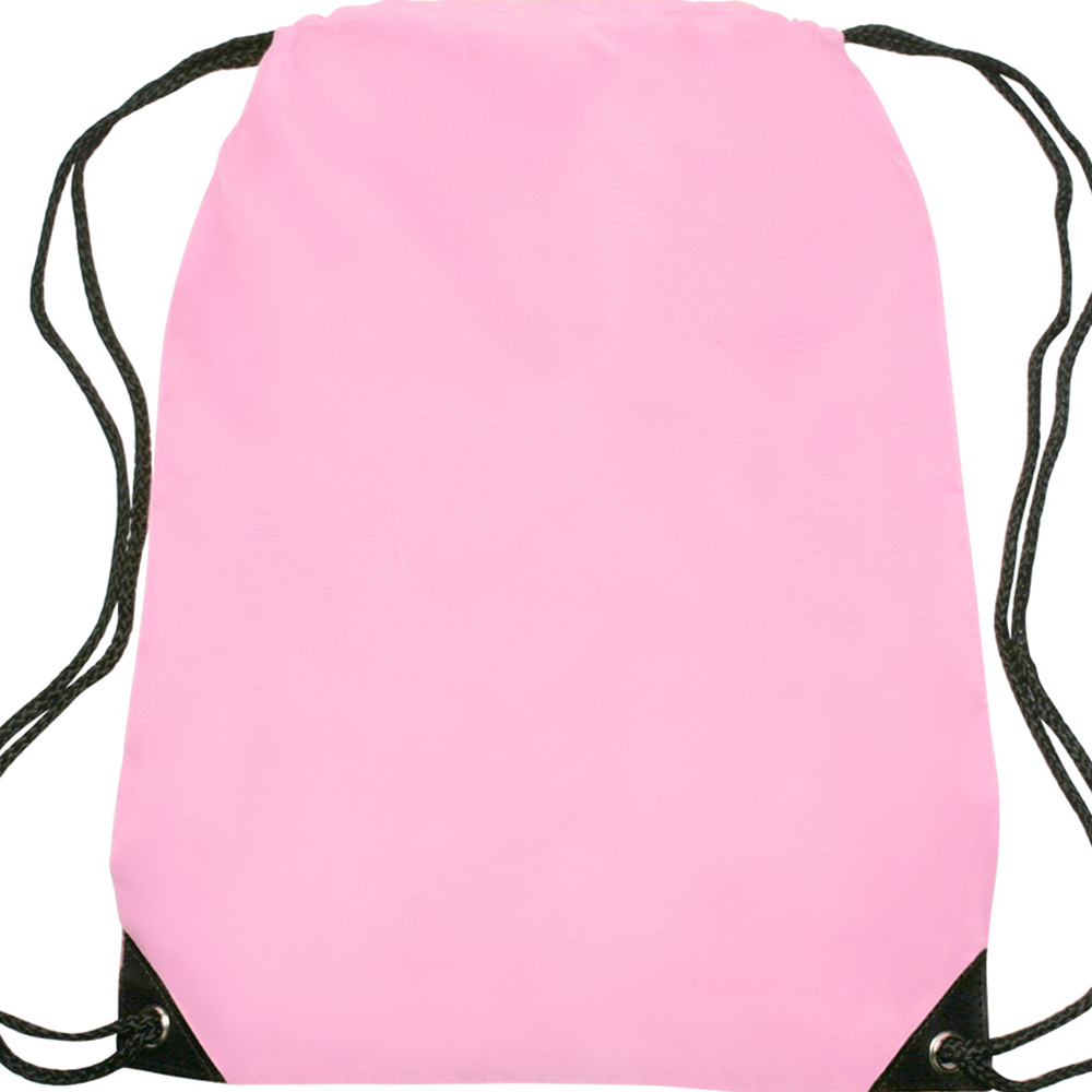 Black Trim Drawstring Bags 32
