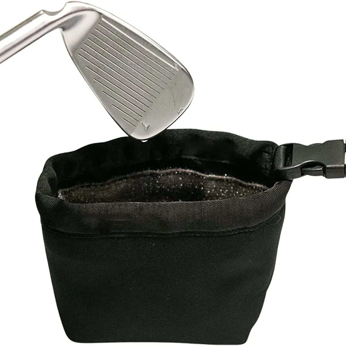 Portable Golf Club Cleaning Bag with Detachable Clip 5