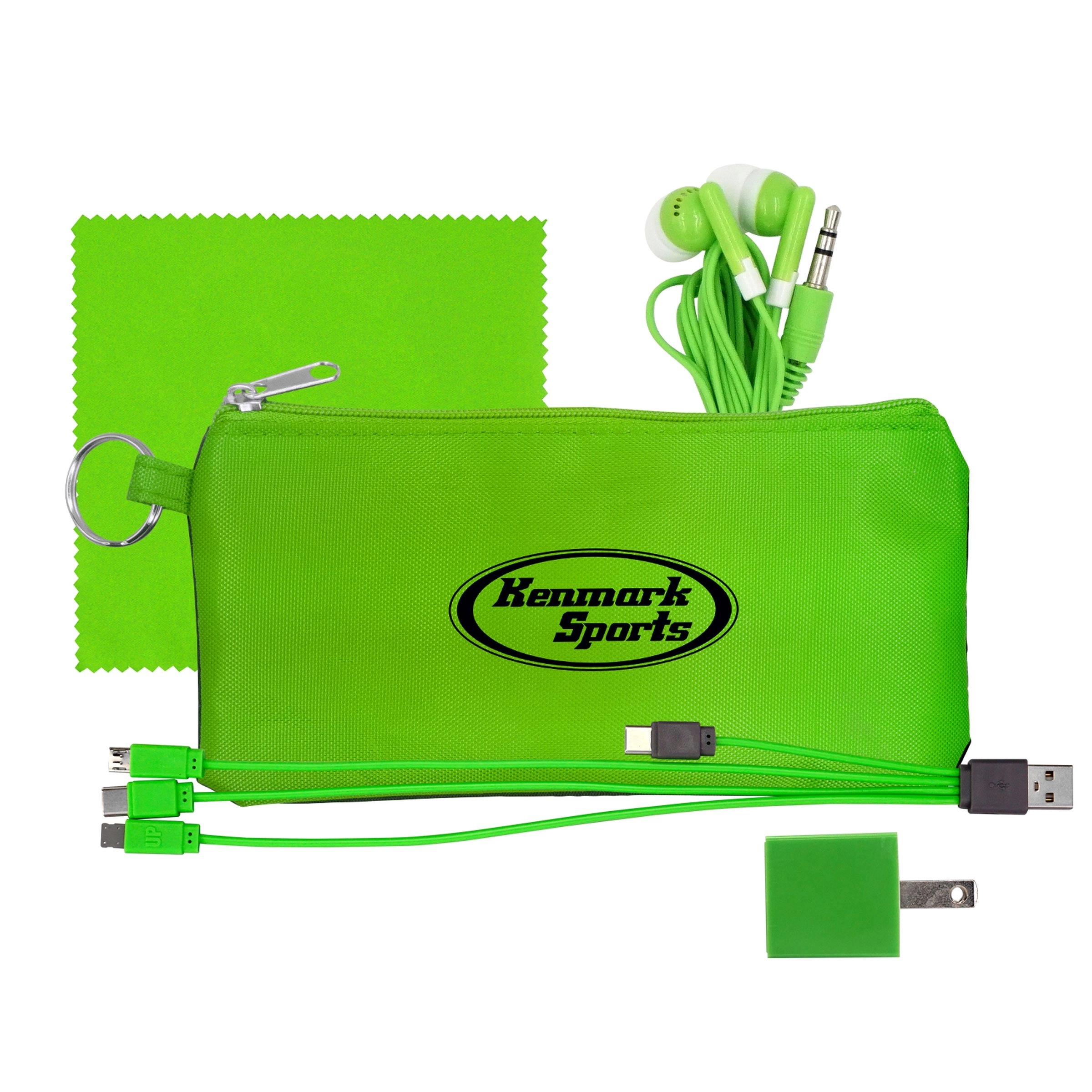 Large Stretchy Wall, Cable, Cloth & Buds Set 3
