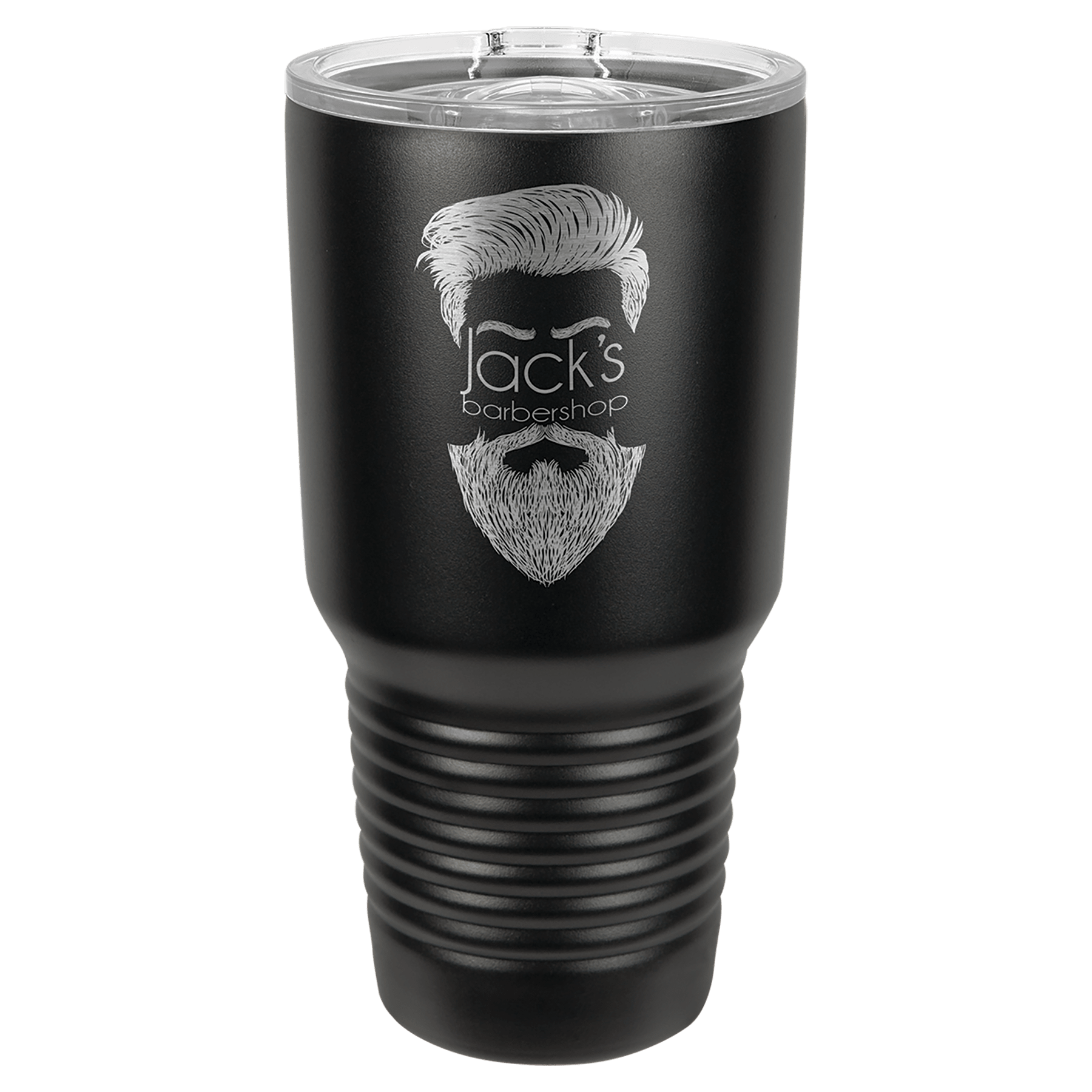 30 oz. Black w/o Ring Laser Engraved Polar Camel Tumblers w/Slider Lid 2