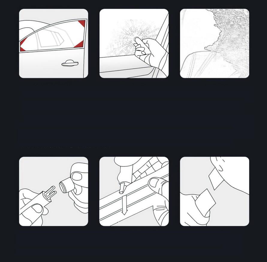Window Breaker And Car Safety Tool 7