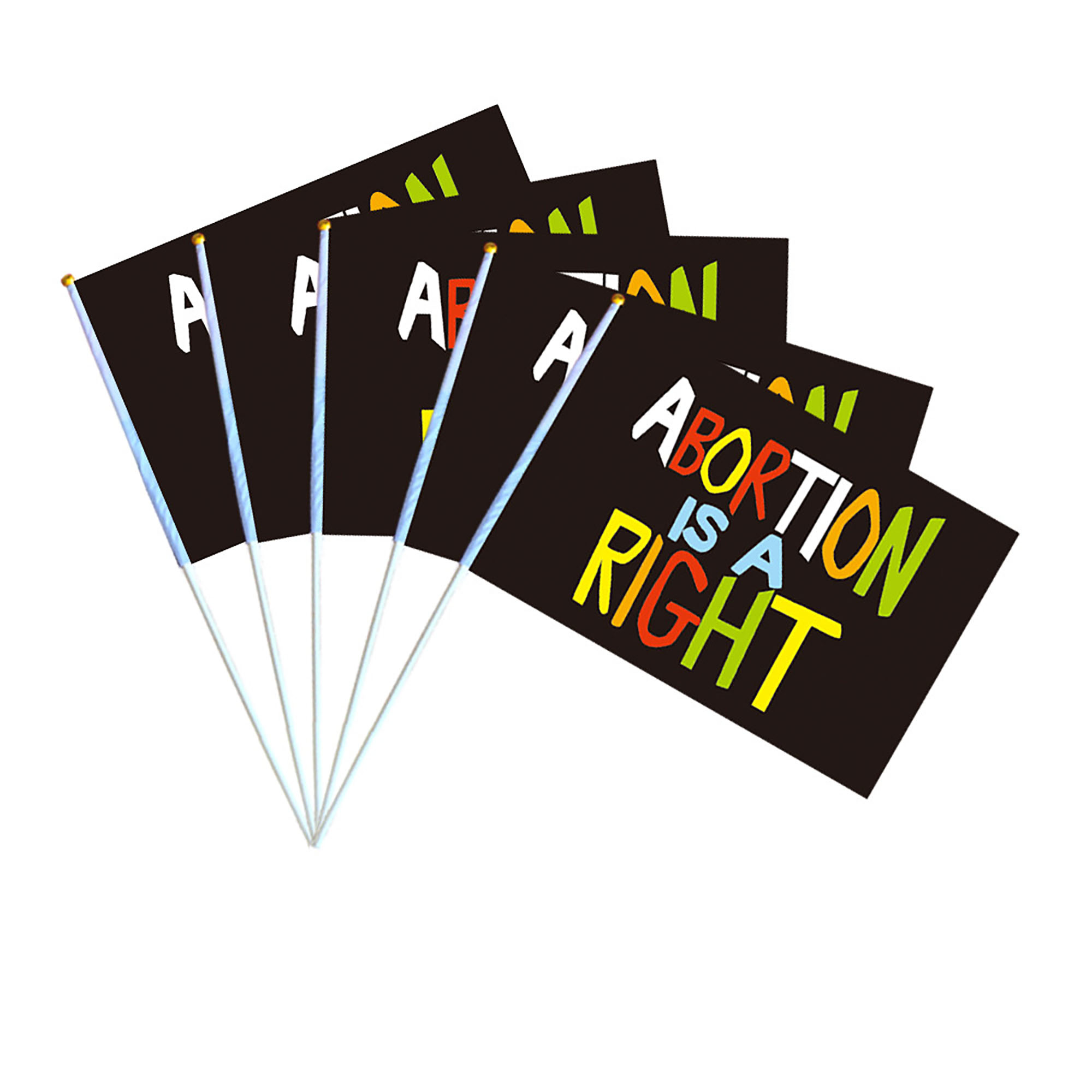 Polyester Mini Hand Waving Flag 2