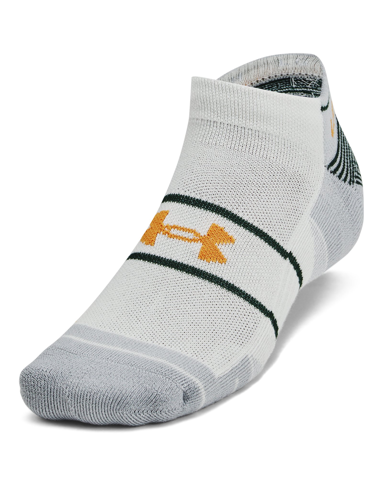 UA Performance Tech SlipSpeed Unisex 2-Pack No Show Socks 3
