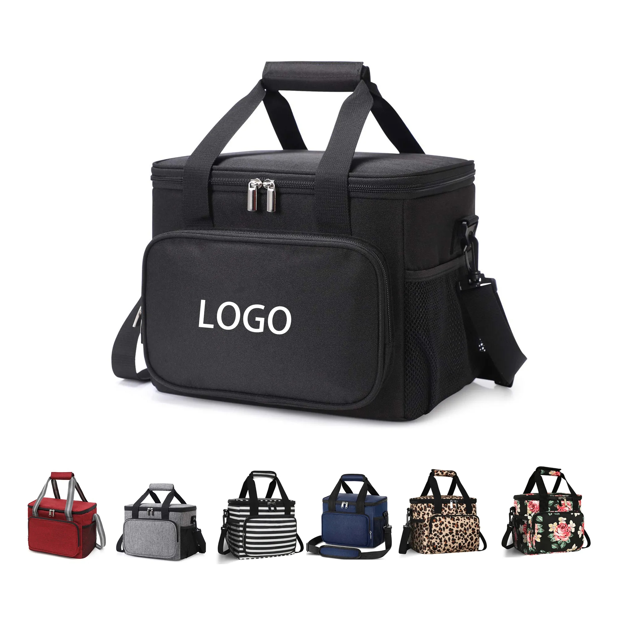 Large Capacity Insulated Refrigerated Lunch Bag 9