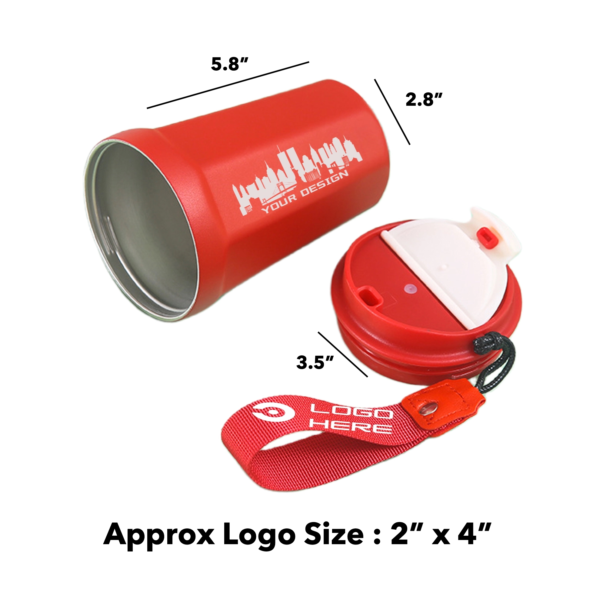 Stainless Steel Portable Coffee Tumbler Cup 4