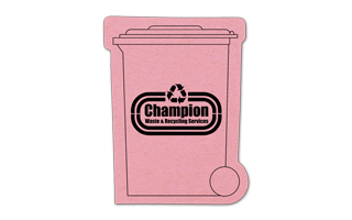 Recycling Bin Compressed Sponge 13