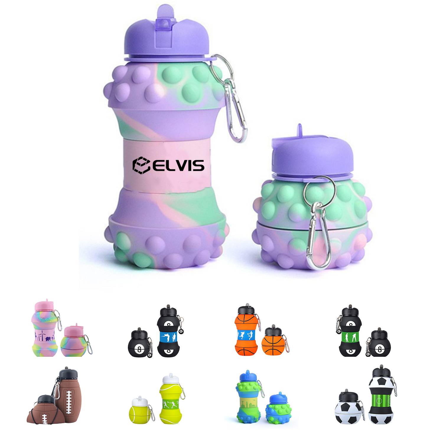 Outdoor Sports Foldable Portable Water Cup 2